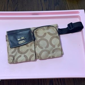 Vintage coach fanny pack
